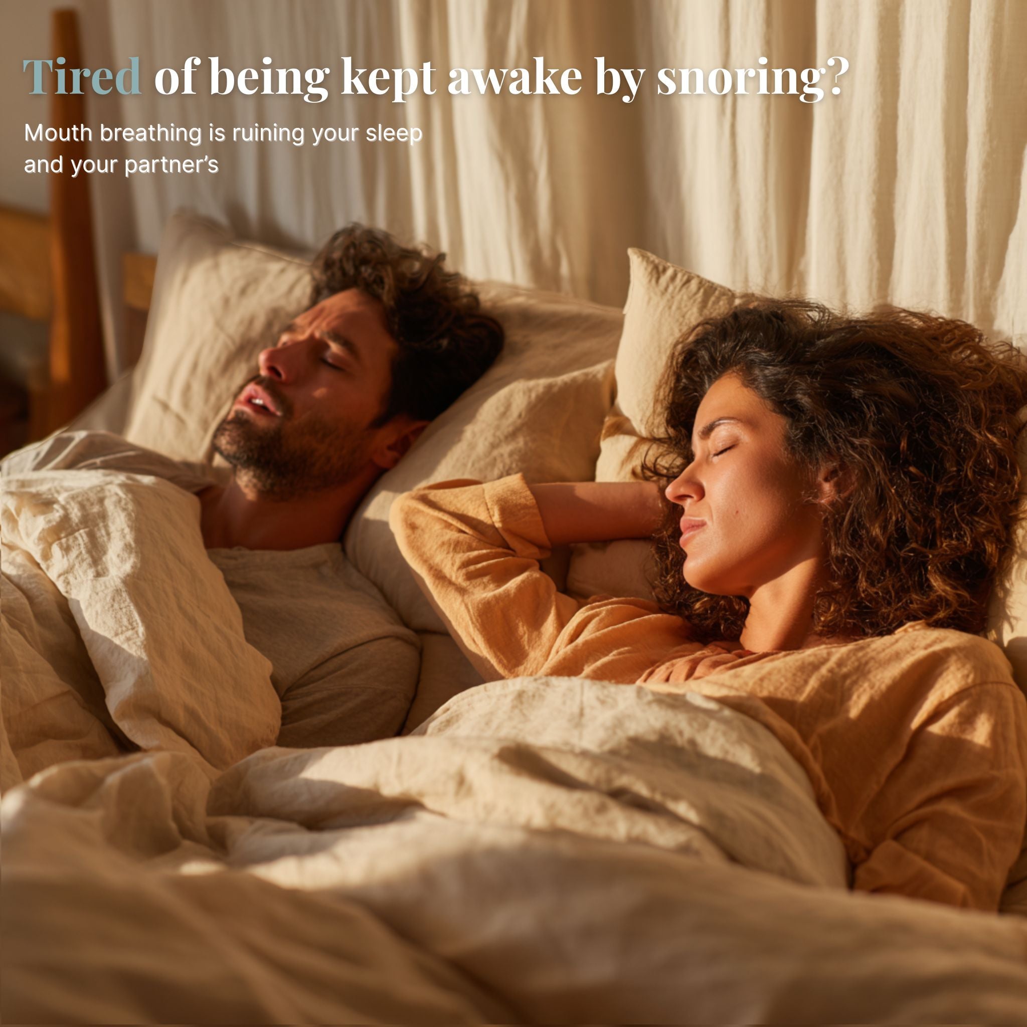 BreatheQuiet Mouth Tape - 30 Strips