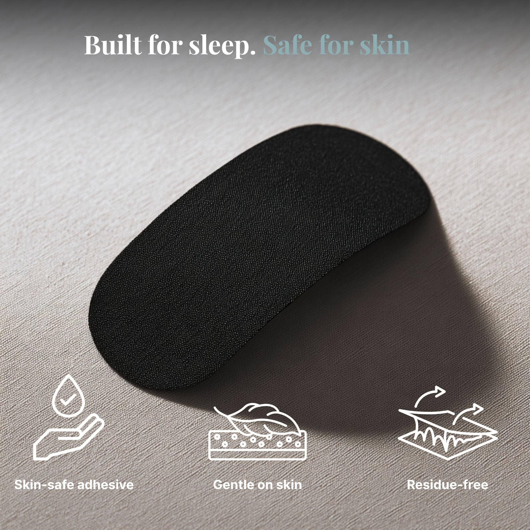 BreatheQuiet Mouth Tape - 30 Strips