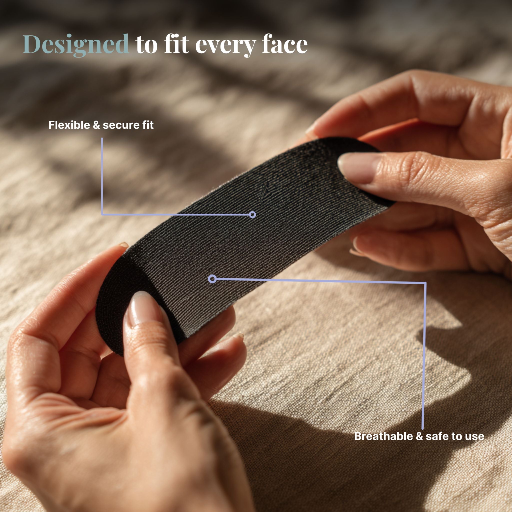 BreatheQuiet Mouth Tape - 30 Strips