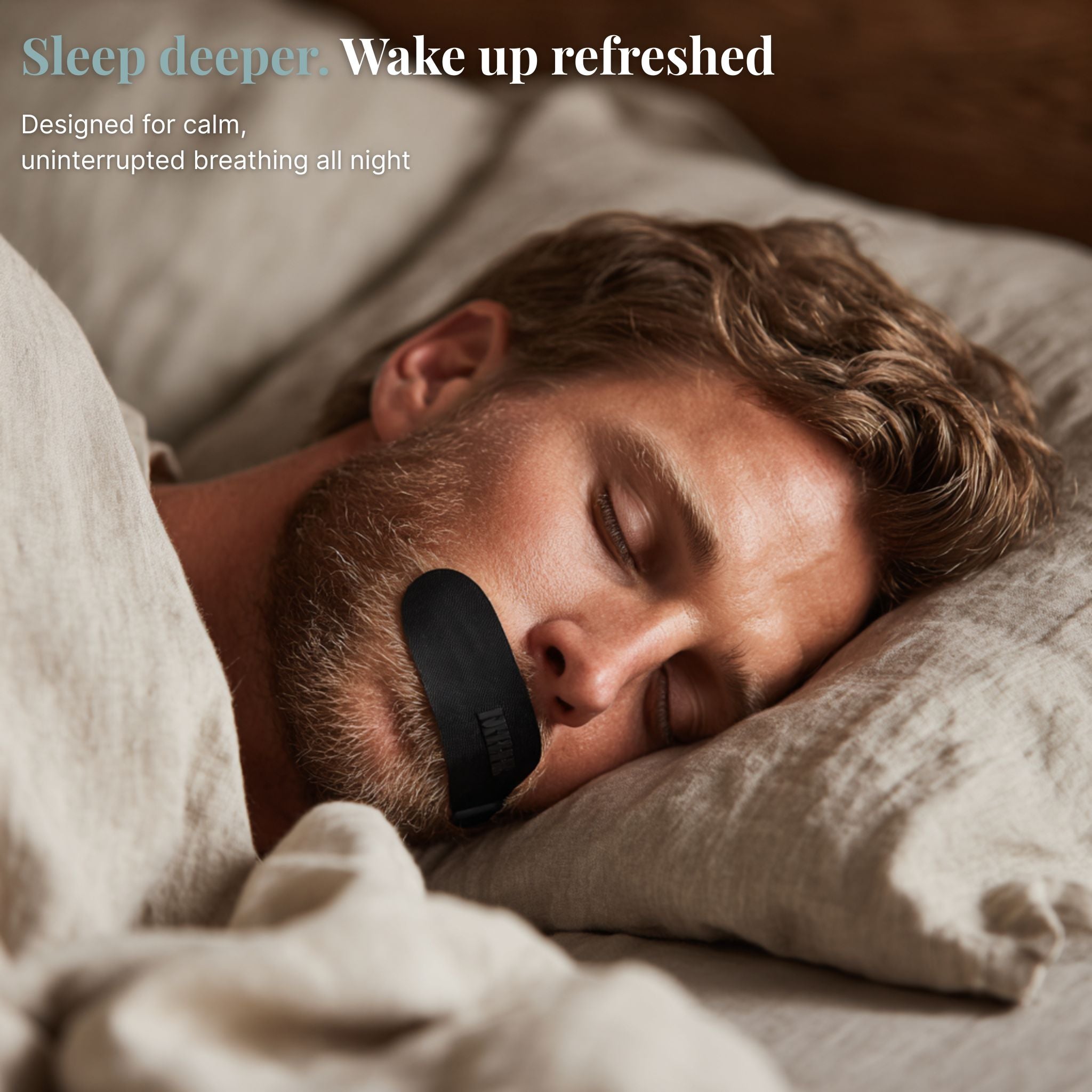 BreatheQuiet Mouth Tape - 30 Strips