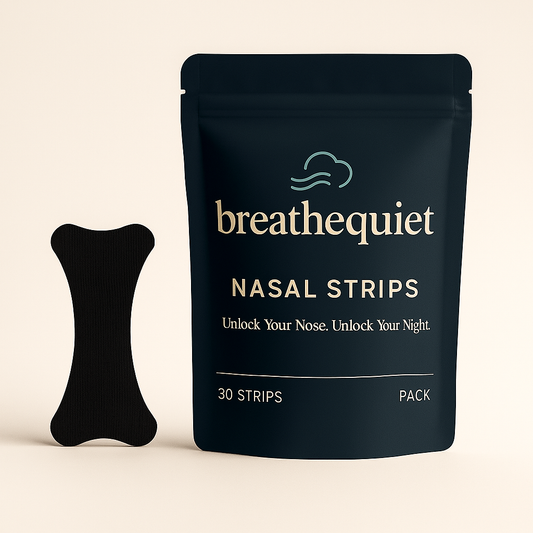 BreatheQuiet Nasal Strips - 30 Pack